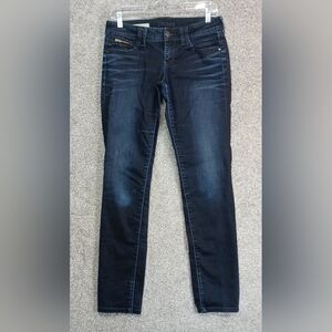 Decree Dark Blue Skinny Jeans